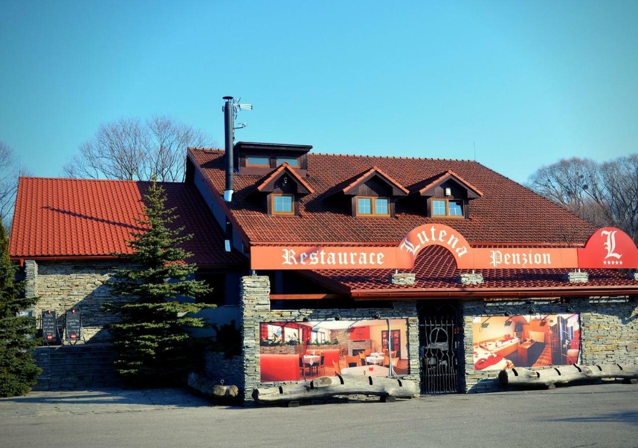 Restaurace A Penzion Lutena Dolni Lutyne Экстерьер фото